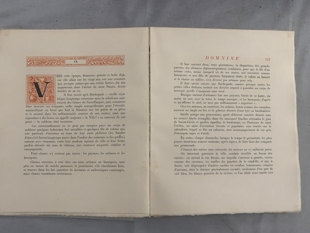 Paul Arène : Domnine. Lithographies originales de P. Girieud