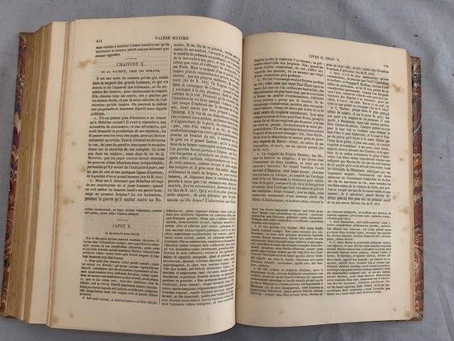 Nepos, Cornelius, Quinte-Curce, Justin, Valère Maxime, Julius Obsequens : Oeuvres complètes. Avec la traduction en français  publiées sous la direction de M. Nisard