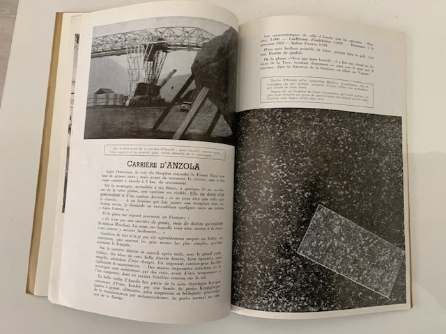 René ‎Motinot : Les Roches de Qualité de la Région du Lac Majeur au Simplon [signé par l'auteur]