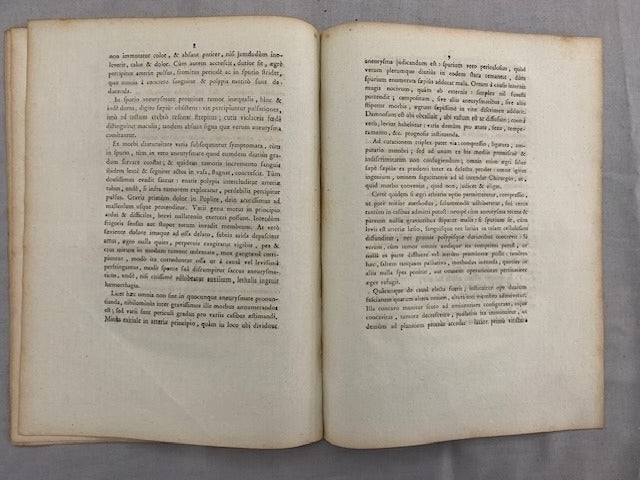Joannes-Jacobus Thillaye : Dissertatio Anatomico-Chirurgica de Poplitis Aneurysmate