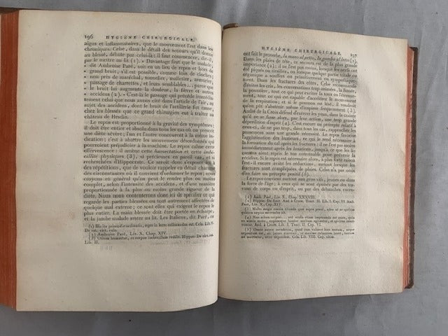 Mémoires sur les Sujets proposés pour les Prix de l'Académie de Chirurgie. Tome V  Premiére Partie. Depuis l'année 1775