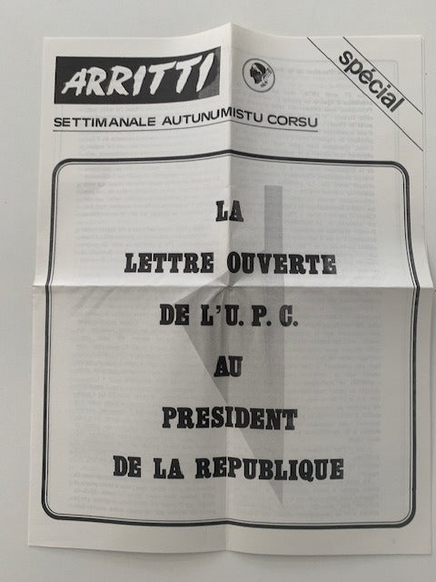 Edmond Simeoni : Le discours intégral de Edmond Simeoni. Furiani 14 août 1977
