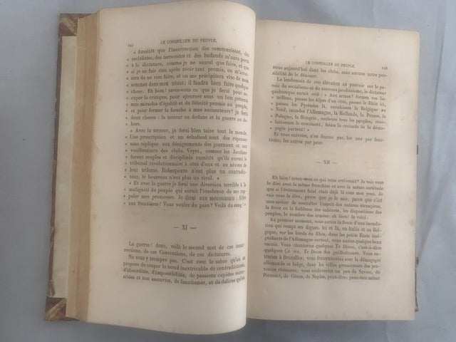 M.A. de‎ Lamartine : Le Conseiller du Peuple. Première année (1849)