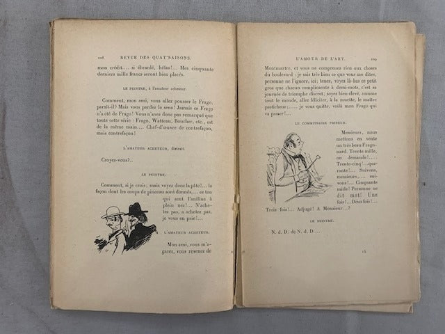 Louis Morin : Revue des Quat'saisons. Revue trimestrielle illustrée. No. 1 à 4 [complet]