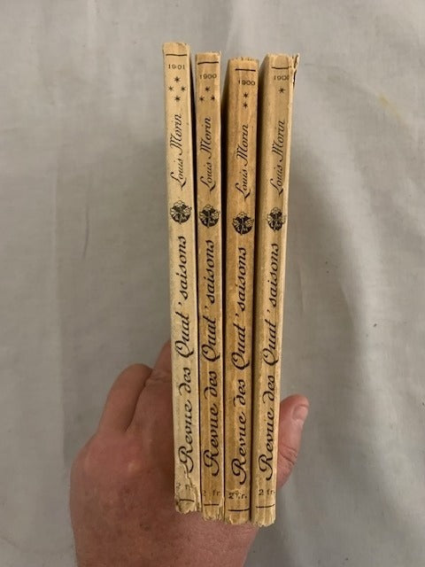 Louis Morin : Revue des Quat'saisons. Revue trimestrielle illustrée. No. 1 à 4 [complet]