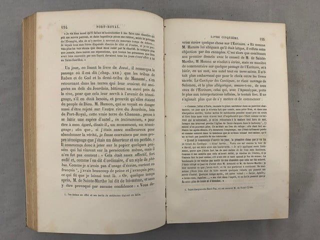 C.-A.‎ ‎Sainte-Beuve : Port Royal. Deuxième édition